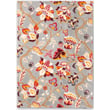 Product Image of Floral / Botanical Grey, Plum Area-Rugs