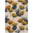 Product Image of Floral / Botanical Ochre, Silver Area-Rugs