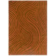 Product Image of Contemporary / Modern Burnt Orange Area-Rugs