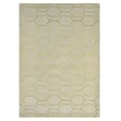 Wedgwood for Brink and Campman Arris Grey rug, featuring a geometric pattern in subtle grey tones, hand-tufted for elegance and texture.