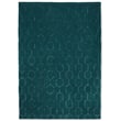 Wedgwood for Brink and Campman Gio Teal rug features a hand-tufted design in shades of blue and teal, perfect for modern interiors.