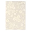Hand-tufted Wedgwood for Brink and Campman Wild Strawberry Tonal rug featuring a vibrant floral pattern with red and green hues.