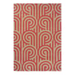 Product Image of Contemporary / Modern Claret Area-Rugs