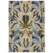 Product Image of Floral / Botanical Hempseed, Blue, Gold Area-Rugs