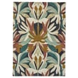 Product Image of Floral / Botanical Teal, Mauve, Gold Area-Rugs
