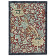 Product Image of Floral / Botanical Red, Blue Area-Rugs