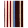 Marimekko for Brink and Campman Ralli Burnt Orange rug, vibrant pattern in New Zealand wool, hand-tufted, ideal for modern spaces.