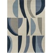 Hand-tufted Harlequin for Brink and Campman Torillo Torillo Sky Cornflower rug in blues and grays, elegant design for modern spaces.