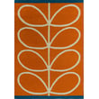 Product Image of Contemporary / Modern Orla Kiely for Brink and Campman &middot; Linear Stem Outdoor &middot; Linear Stem Outdoor &middot; Orange Area-Rugs