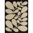 Product Image of Contemporary / Modern Orla Kiely for Brink and Campman &middot; Sycamore &middot; Sycamore &middot; Black Area-Rugs