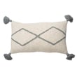 Product Image of Moroccan Natural, Grey Pillow