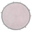 Lorena Canals Bubbly Bubbly Soft Pink, Grey hand-tufted rug featuring playful bubble design, perfect for cozy living spaces.