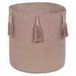 Product Image of Solid Vintage Nude Linen Baskets