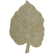 Floor view of Lorena Canals Plants Monstera Washable Rug in Olive, Natural, and Honey colors; Hand-Tufted design with vibrant leaf pattern.