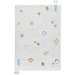 Lorena Canals Pyjama Party Washable Rug in Ivory, White, Vanilla. Hand-tufted design, cozy setting, featuring soft neutral tones.