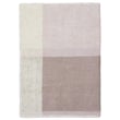 Lorena Canals Woolable Pink Nose Sheep Kaia rug, featuring white, frosted rose, and sandstone hues in a cozy hand-tufted design.