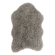 Lorena Canals Woolable Sheep of the World Woolly washable rug in grey, hand-tufted wool, features a sheep design in a cozy, neutral setting.