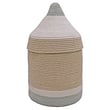Lorena Canals Pencil Pencil Basket Blue Sage, a hand-made storage basket in earthy blue and sage tones, ideal for kids' rooms or study spaces.
