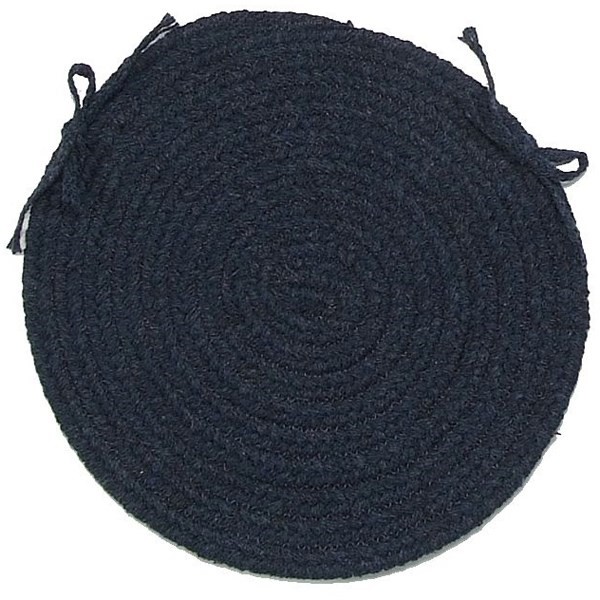 Colonial Mills North Ridge Rugs, 16 Inch Round Braided Chair Pads