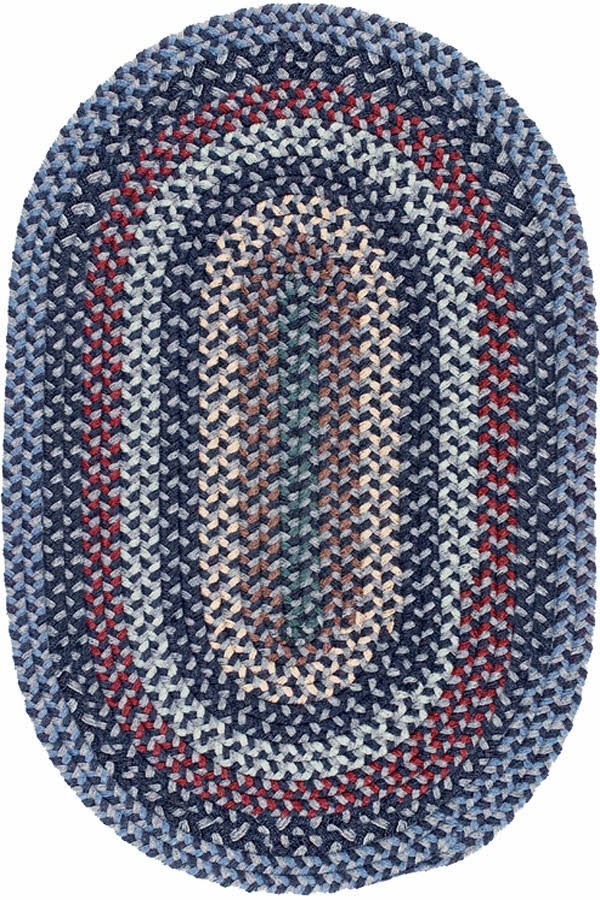 Colonial Mills Boston Common Rugs, Oval Braided Rug 8 215 10