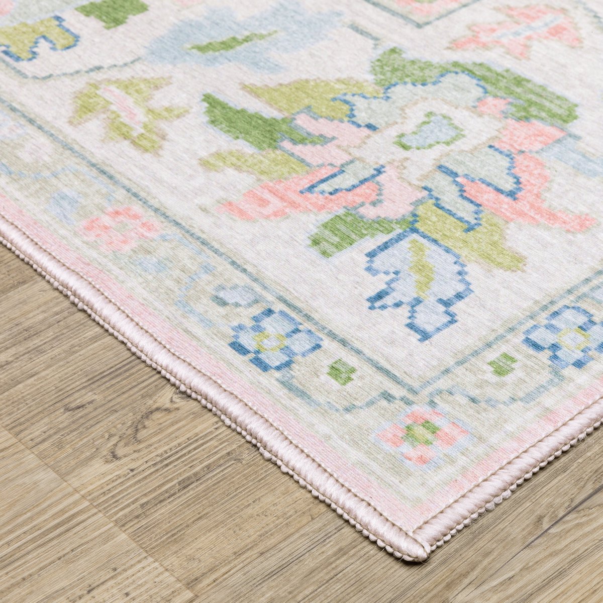 【美品】 ORIENTAL　ALBERS　unlined Oriental Weavers Addison ADD06 Area Rugs | Traditional