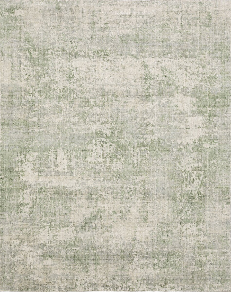 Oriental Weavers Solstice SLS02 Area Rugs | Abstract Rectangular Greens ...