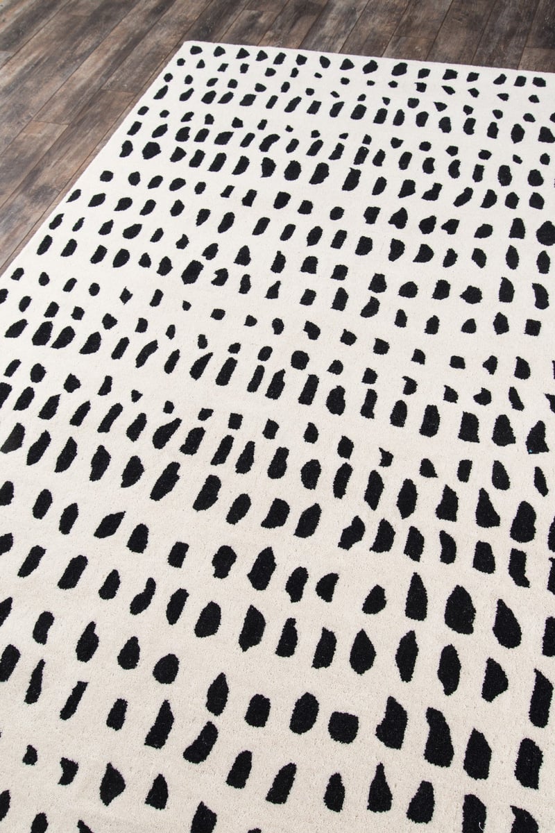 Novogratz by Momeni Delmar Boho Dots Modern Wool Area Rugs | Rugs Direct