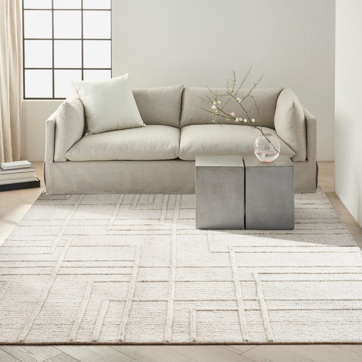 Calvin Klein Home CK045 Impressions IMP 01 Contemporary Modern Area Rugs Rugs Direct