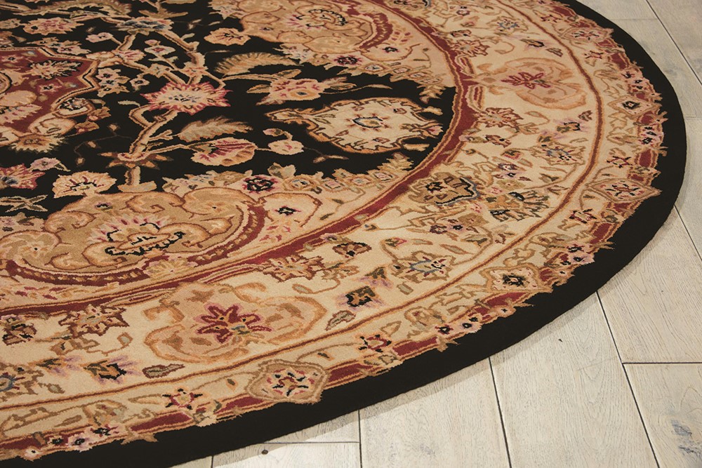 Nourison 2000 2028 Rug, Small Round Oriental Area Rugs
