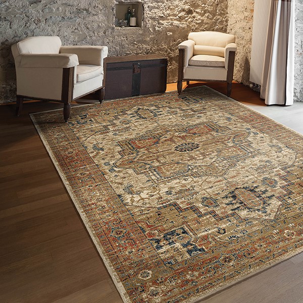 Palmetto Living By Orian Aria Heriz, How Much Does It Cost To Repair Oriental Rug In Korea