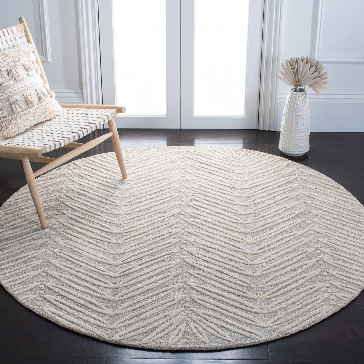 Hand Braided Ivory Multi-color Soft Area Rugs – Modern Rugs and Decor