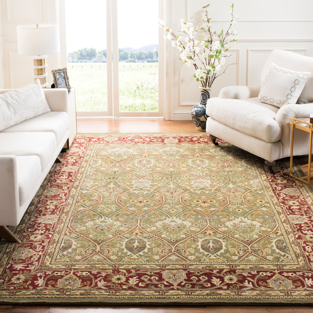 Safavieh Persian Legend Ii Pl 819 Rugs, Traditional Area Rugs Sage Green