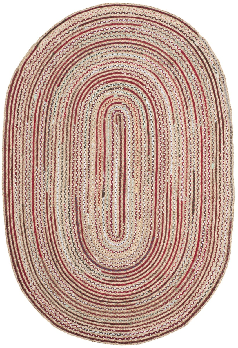 Oval Braided Rug 3x5, Multicolor Oval Rug, Wool Braided Rug, Hand Woven,  Vintage Wool Handmade Braided Rug, Small American Braided Rug 