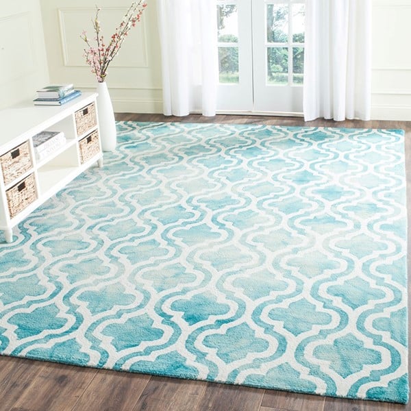 Safavieh Dip Dye Ddy 537 Rugs Direct, Rugs With Turquoise