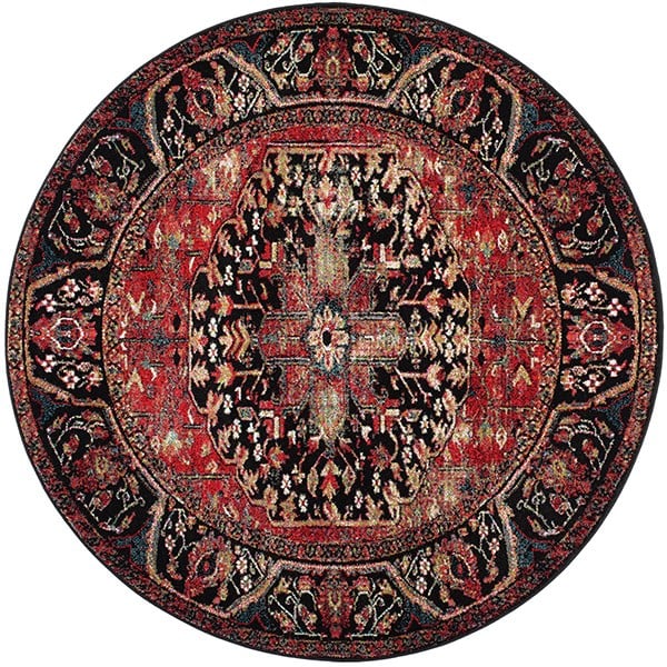 Safavieh Vintage Hamadan Vth 215 Rugs, What Size Rug For 3×5 Dining Table