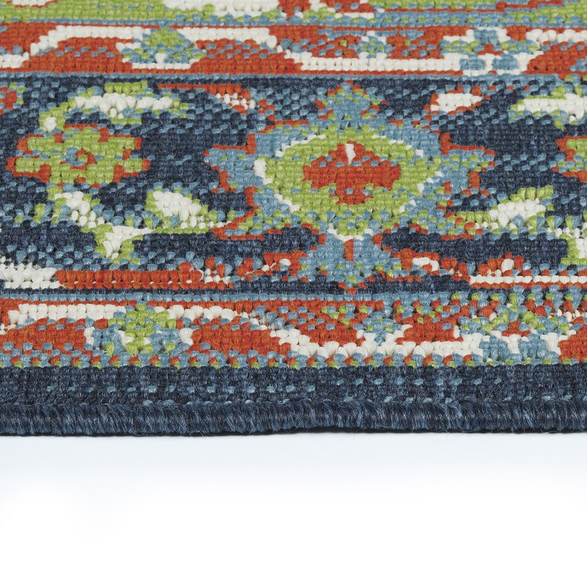 Kaleen Sunice Sun06 96 Rugs Outdoor, Navy Blue And Lime Green Outdoor Rug