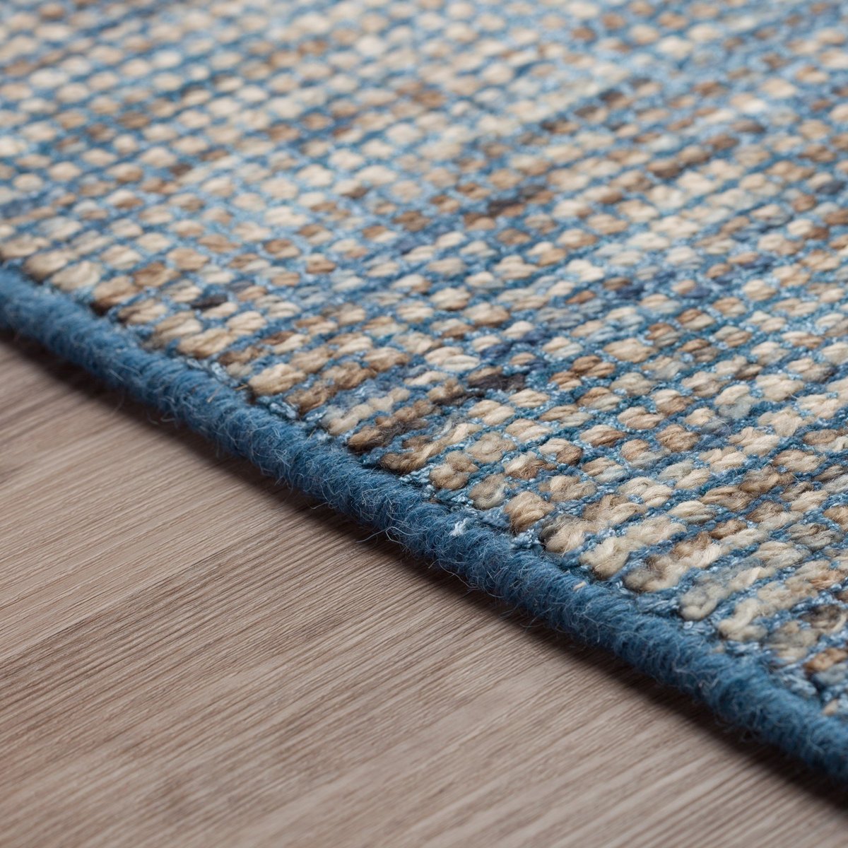 WRAP-DENIM Wool Hand-loomed Rug with SPECIAL OFFER 