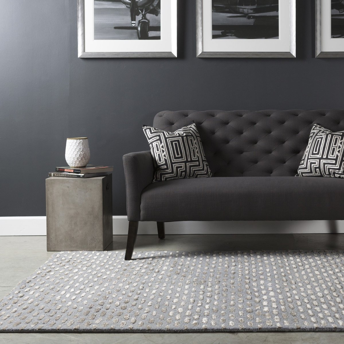Gray for Days Modern Living Room Ideas