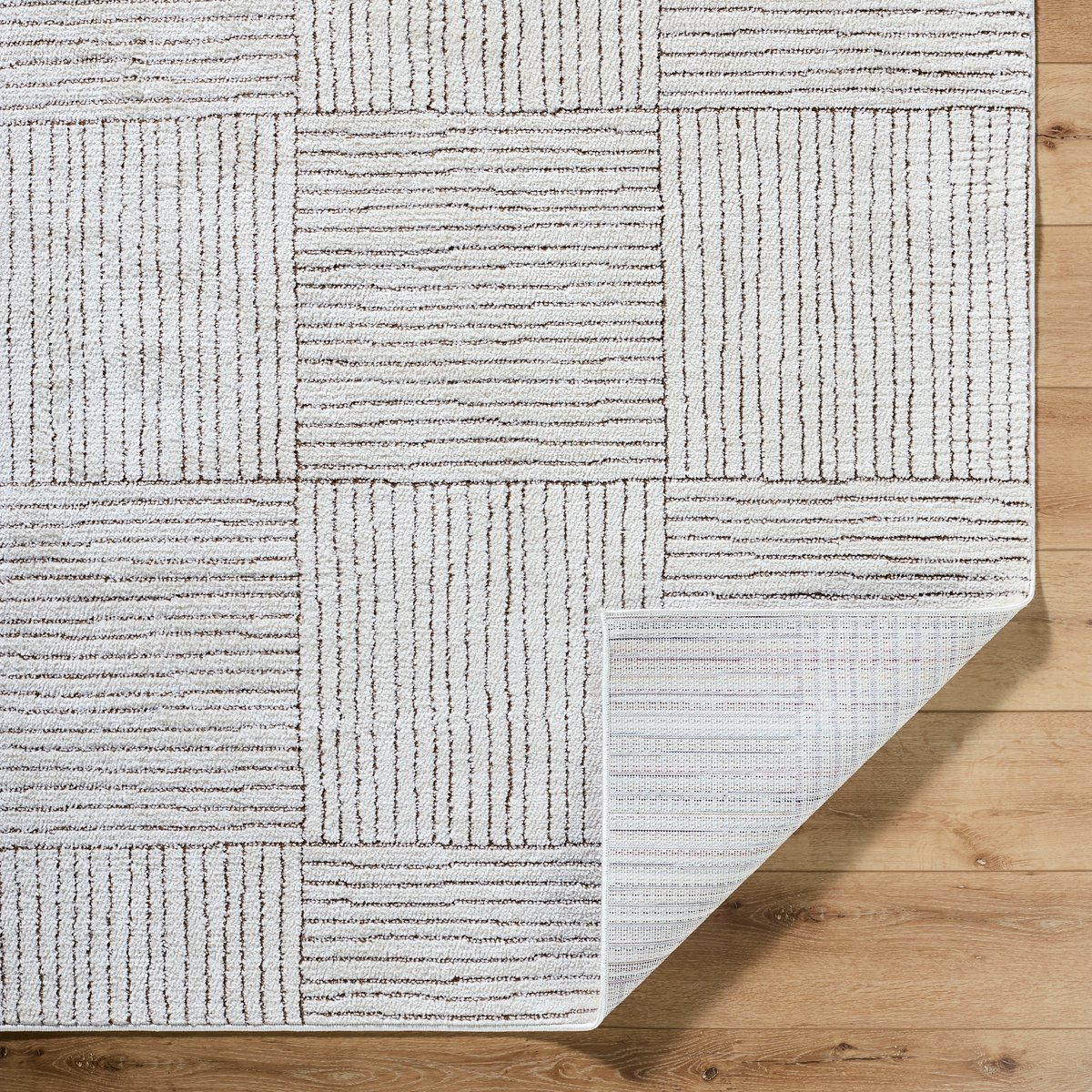 Galey Alix x Livabliss-Architect-625844-Ivory, Dark Brown (GAAR-2301)