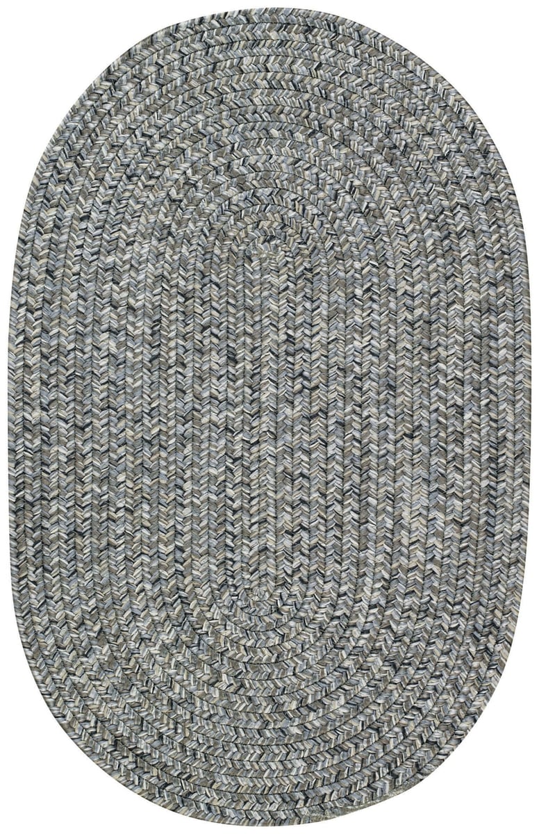 Capel Inc. Sea Pottery Concentric Braided Oval Rugs