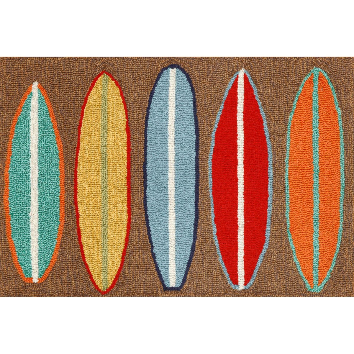 Outlook Dare Vi ses Liora Manne Front Porch Surfboards Rugs | Rugs Direct