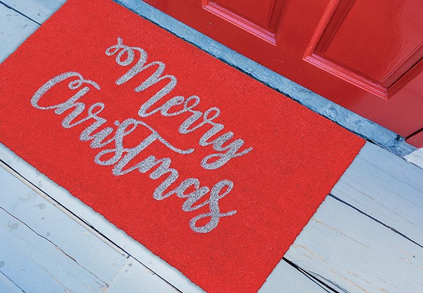 A Classic Christmas - Front Porch Rug Ideas