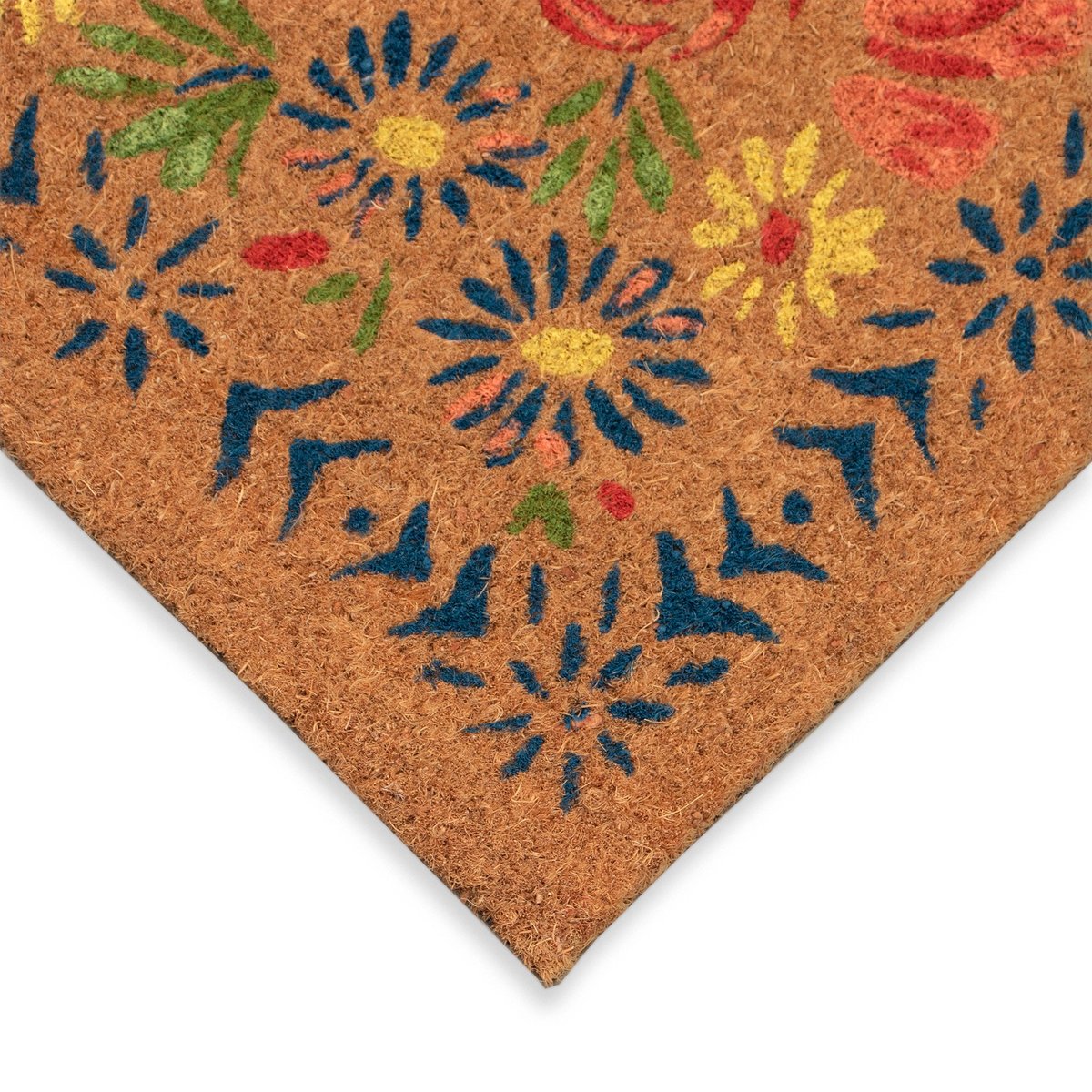 Liora Manne Natura Block Print Flowers Area Rugs | Floral / Botanical ...