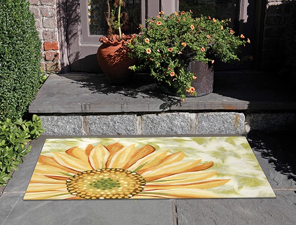 Liora Manne Illusions Sunflower Rugs, Sunflower Area Rugs