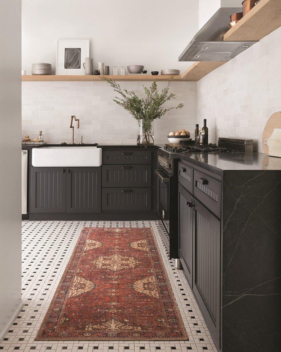 Mini Flooring for Maximum Style - Small Kitchen Decor Ideas