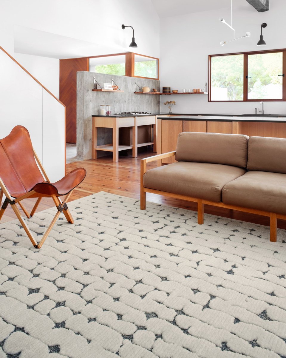 Modern Area Rug for Living Room, Contemporary Area Rugs under Sofa