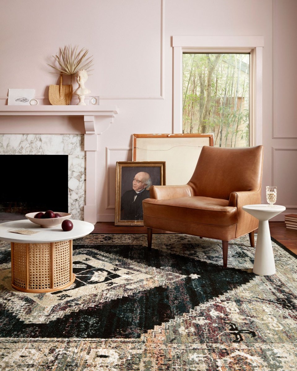 Soft and Feminine - Black Living Room Decor Ideas