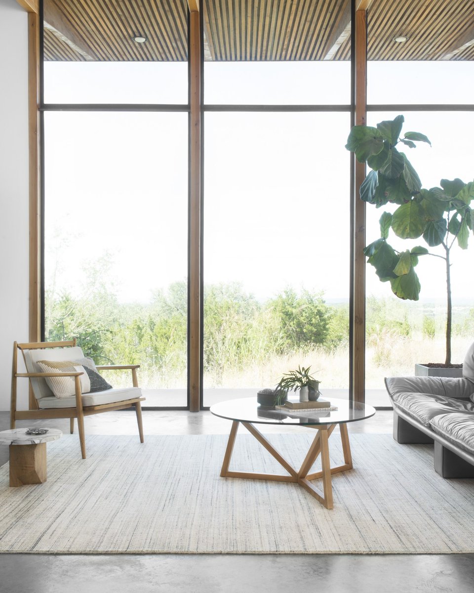 Earthy Neutrals - White Living Room Ideas