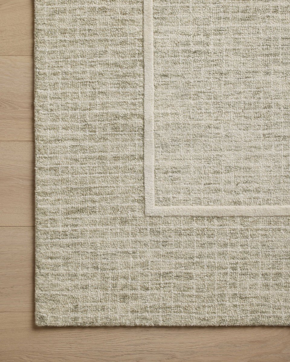 Chris Loves Julia x Loloi-Briggs-BRG-01-Sage, Ivory