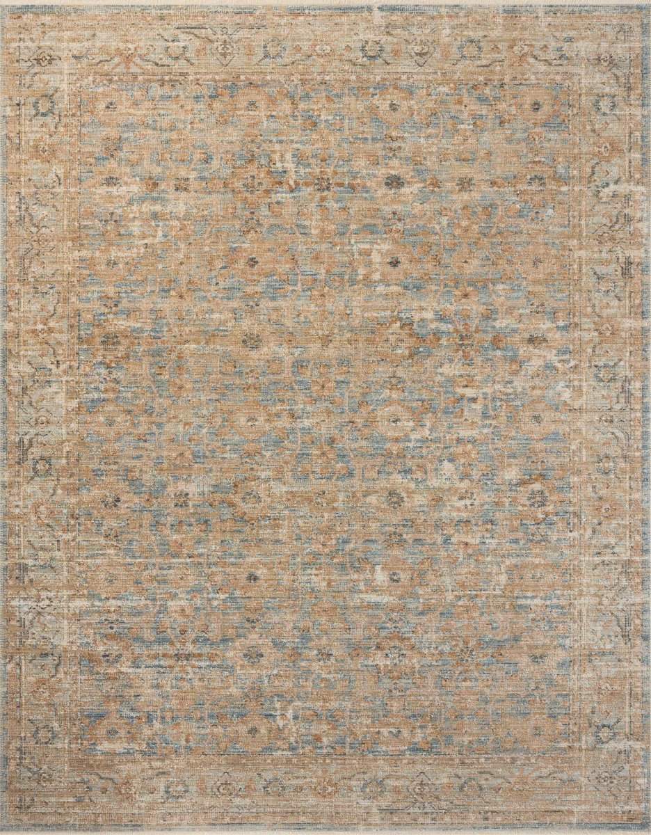 Loloi Rugs-Heritage-HER-15-Ocean, Sand